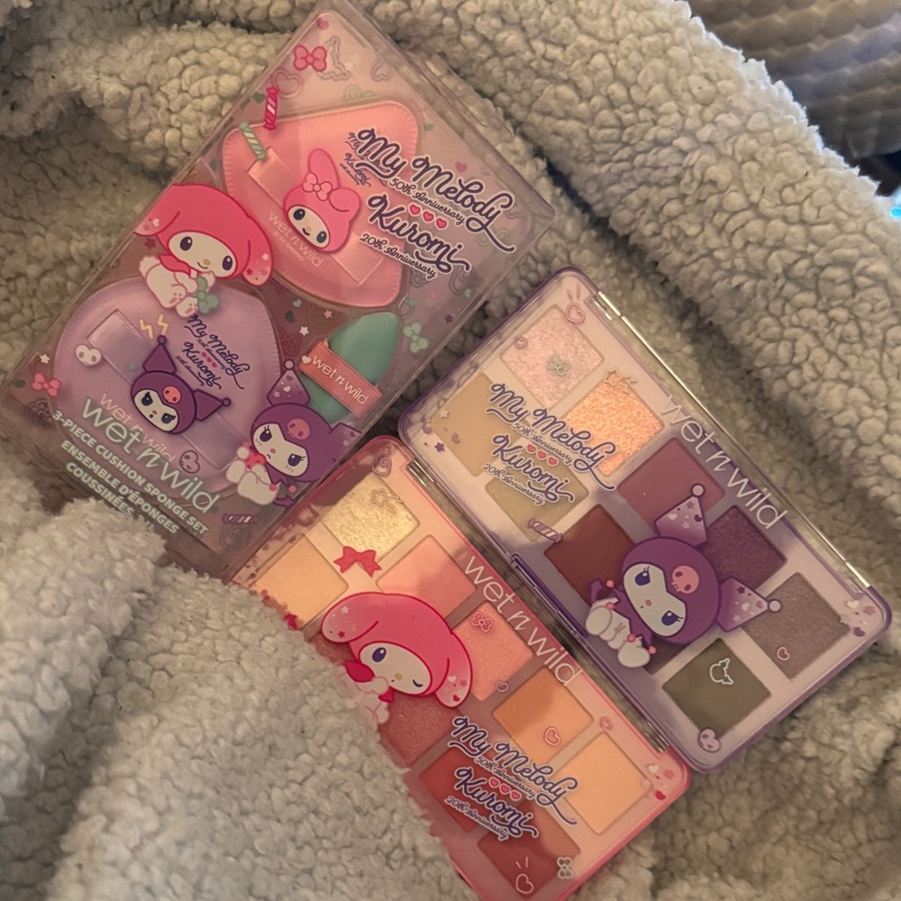 Wet n Wild My Melody Kuromi Eyeshadow Palette Collection